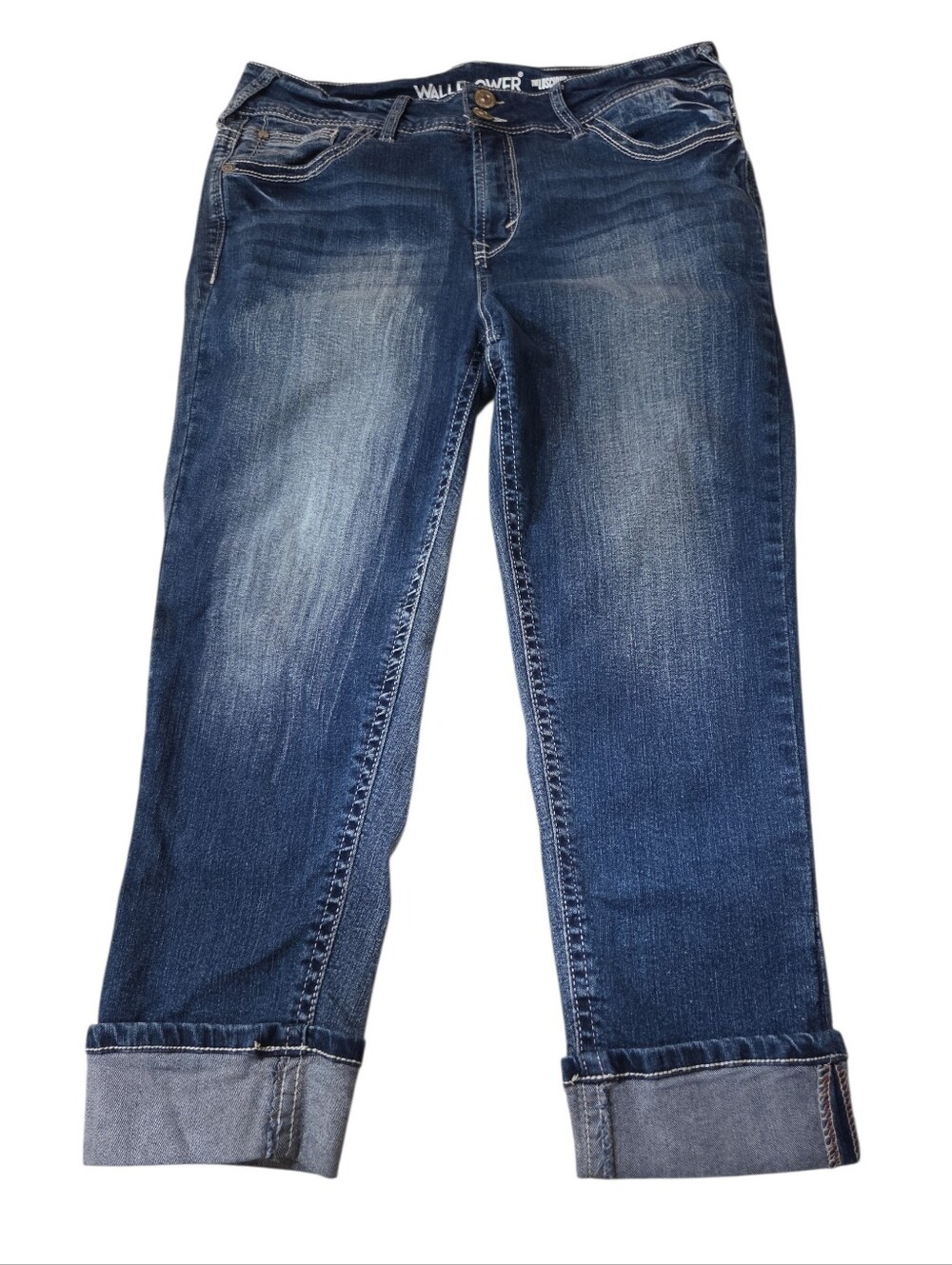 Wallflower Womens Cropped Jeans..14
